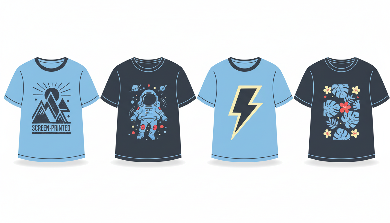 T-Shirts bedrucken lassen: Der komplette Guide zu Textildruck & personalisierter Kleidung